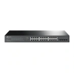 TP-LINK Switch TP-LINK JetStream TL-SG2428P, 24 porturi, PoE+, Black - IT-Fashion.ro