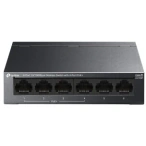 TP-LINK Switch TP-LINK LS106P, 6-Port Fast Ethernet PoE+, 4 PoE+ Ports, 65W, Black - IT-Fashion.ro