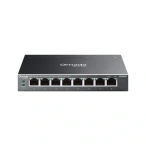TP-LINK Switch TP-LINK Omada ES208GP, 8 porturi, PoE+, Black - IT-Fashion.ro