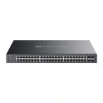 TP-LINK Switch TP-Link SG2452LP, 52 porturi (32 PoE+), Black - IT-Fashion.ro