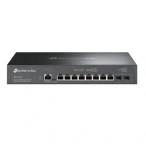 TP-LINK Switch TP-LINK SG3210X-M2, 8 porturi, Black - IT-Fashion.ro