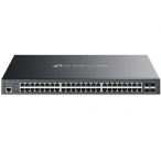 TP-LINK Switch TP-LINK SG3452XMPP, 48 porturi (40 PoE+, 8 PoE++), Black - IT-Fashion.ro