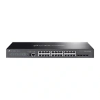 TP-LINK Switch TP-LINK SG5428X, 24 porturi, Black - IT-Fashion.ro