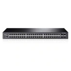 TP-LINK Switch TP-LINK T2600G-52TS, 48 porturi, Black - IT-Fashion.ro