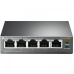 TP-LINK Switch TP-LINK TL-SF1005P, 5 porturi (4 PoE), Gray - IT-Fashion.ro