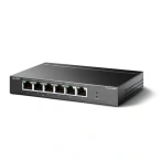 TP-LINK Switch TP-LINK TL-SF1006P, 6 porturi (4 PoE+), Black - IT-Fashion.ro