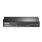 TP-LINK Switch TP-LINK TL-SF1009P, 8 porturi, PoE+, Black - IT-Fashion.ro