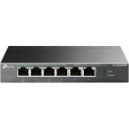 TP-LINK Switch TP-LINK TL-SG1006PP, 6 porturi (3 PoE+, 1 PoE++), Black - IT-Fashion.ro