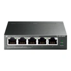 TP-LINK Switch TP-LINK TL-SG105PE, 5 porturi (4 PoE+), Black - IT-Fashion.ro