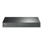 TP-LINK Switch TP-LINK TL-SG1210MPE, 8 porturi, PoE+, Black - IT-Fashion.ro