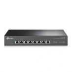 TP-LINK Switch TP-LINK TL-SX1008, 8 porturi, Black - IT-Fashion.ro