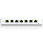 UBIQUITI Switch UBIQUITI USW-Ultra, 8 porturi (7 PoE out, 1 PoE in), White - IT-Fashion.ro