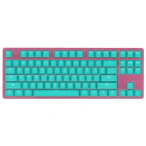 Nubi Tastatură Mecanică de gaming NUBI NK87-ICE-ANSI, Blue/Pink - IT-Fashion.ro