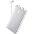 Anker Baterie Externa ANKER Zolo, 10000mAh, 22.5W, QC + PD, 1 x USB-A - 2 x USB-C, White - IT-Fashion.ro
