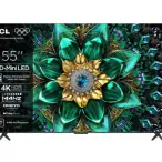 TCL Televizor Mini LED SMART TCL 55Q6C, 4K Ultra HD, 139cm, Negru - IT-Fashion.ro