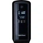 CYBERPOWER UPS CYBERPOWER CP900EPFCLCD, 900VA/540W, 6 Prize Schuko, Active PFC, Sinus Pur, AVR, LCD Display, Black - IT-Fashion.ro