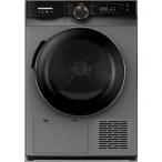 HEINNER Uscator de rufe cu pompa de caldura HEINNER HHPD-M8K3SA++, 8 kg, 14 programe, Clasa D, Argintiu - IT-Fashion.ro