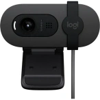 Logitech Webcam LOGITECH Brio 100, Full HD, 1080p, Black (960-001585) - IT-Fashion.ro